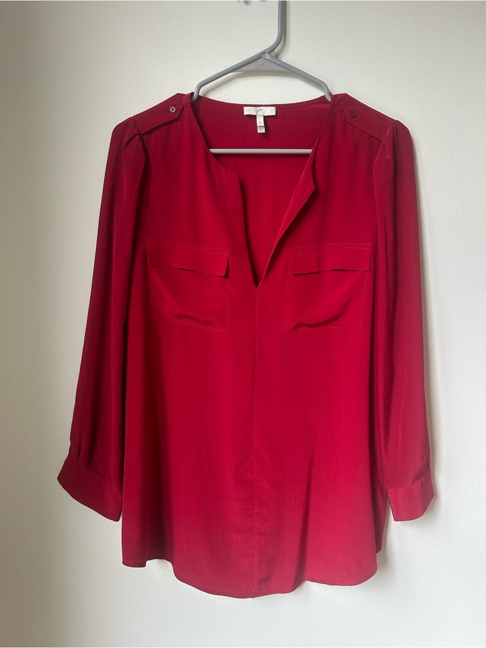 Joie Marlo Silk Blouse sz S